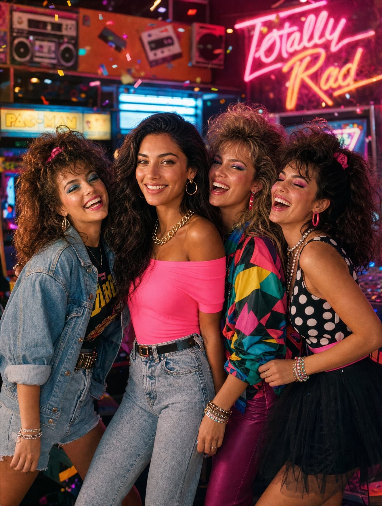Lara 80s look