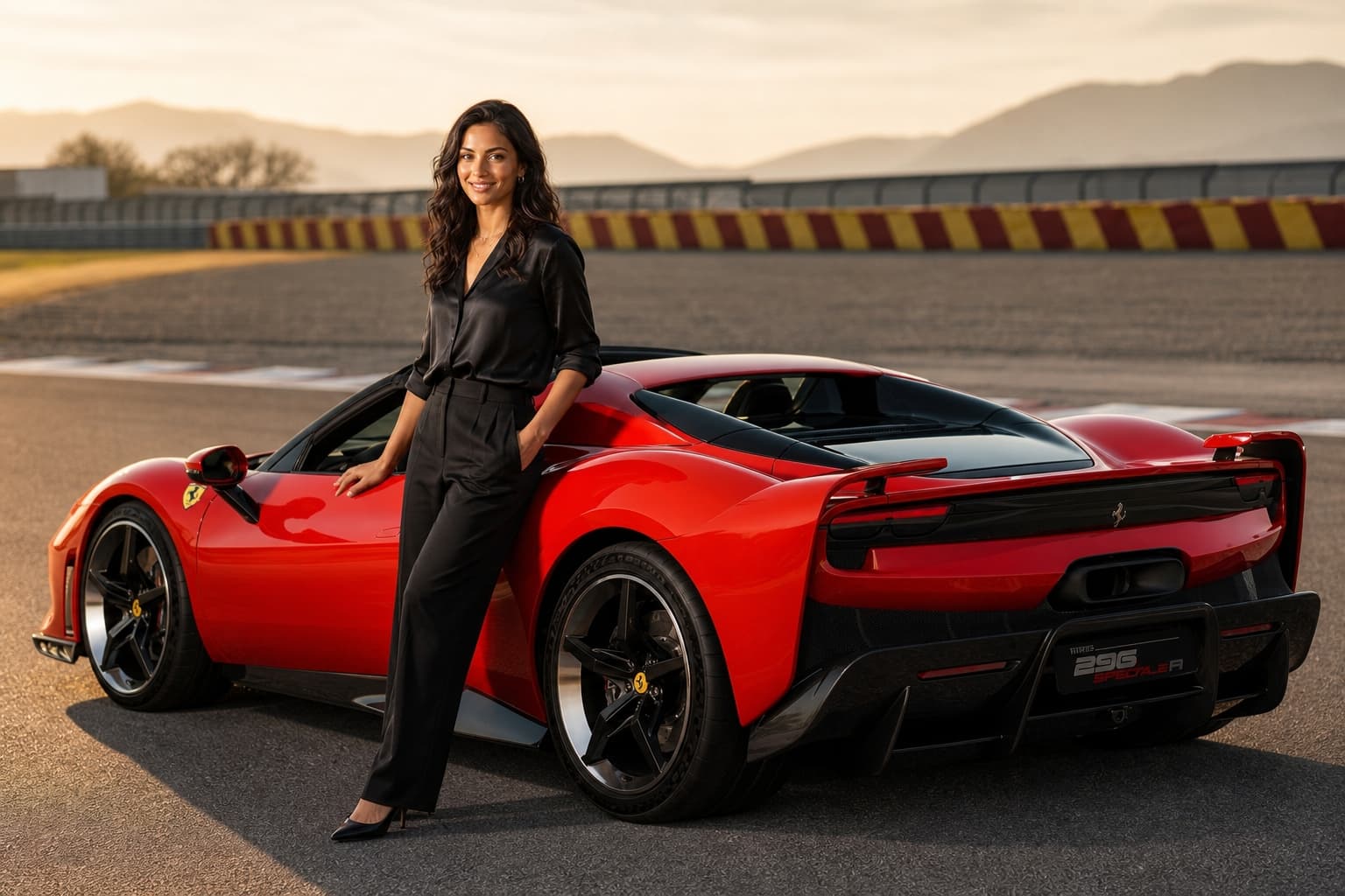 Lara w Ferrari