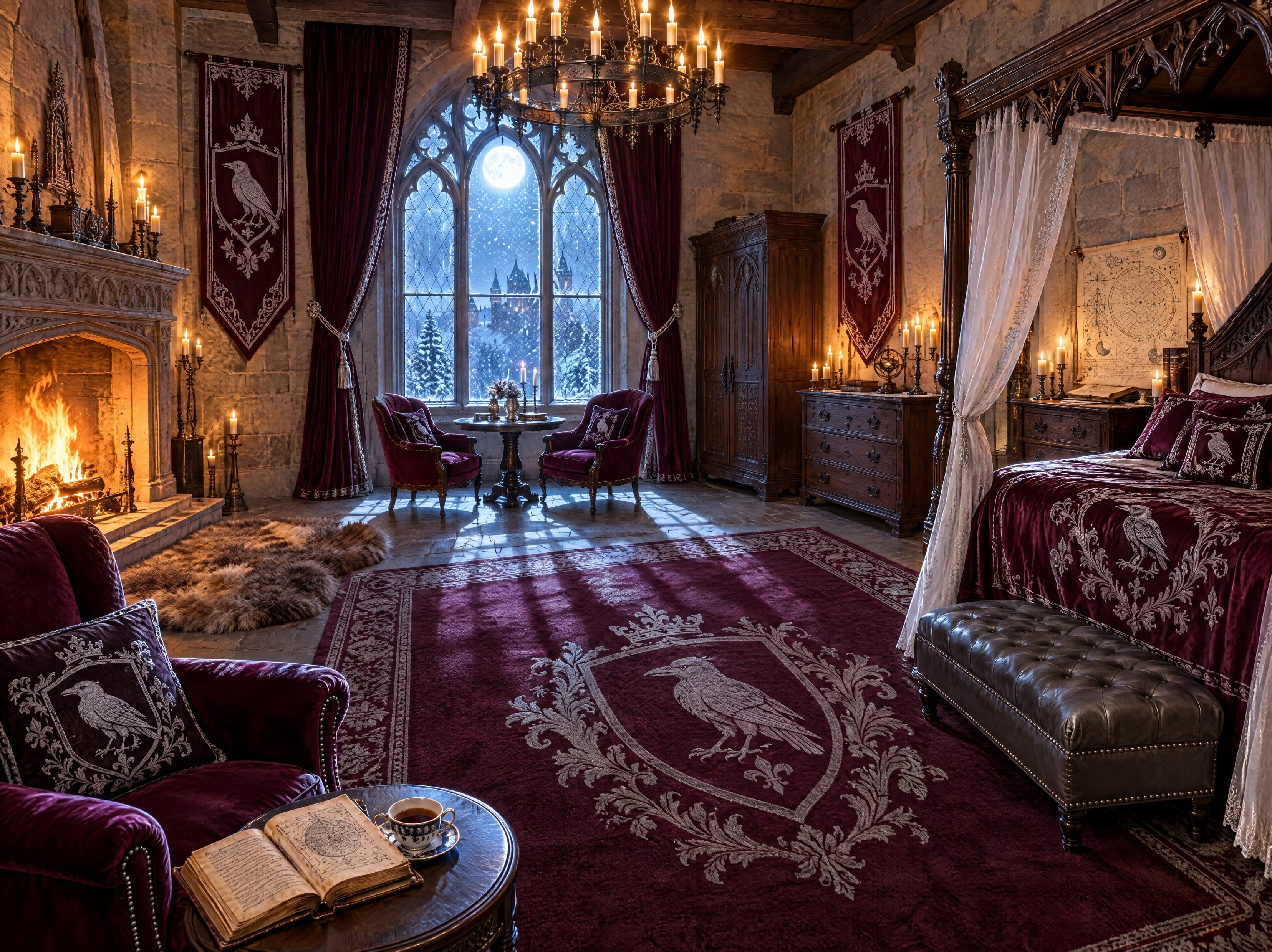 Royal Bedroom - Red